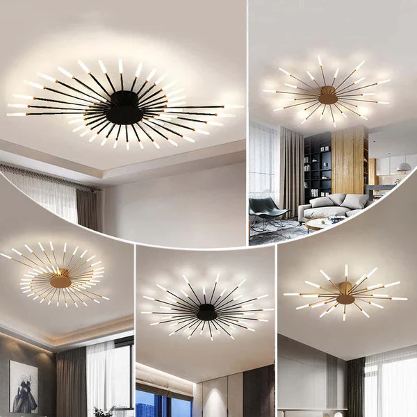 Norvo | Flush Mount Taklampe Fyrverkeri | Stue/soverom
