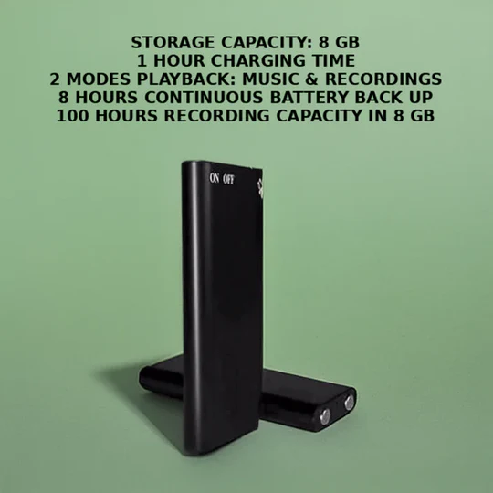 Norvo | Mini Talekontrollert Opptaker