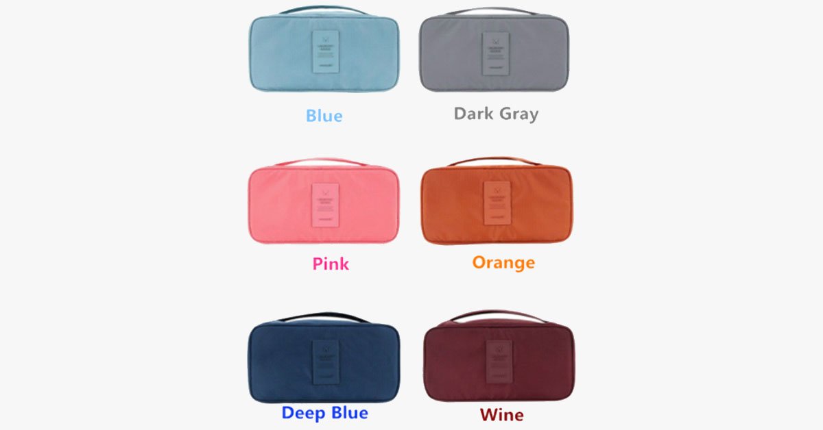 Norvo | Multi-rom Reiseorganisator for undertøy - Oppbevar intimartiklene dine!