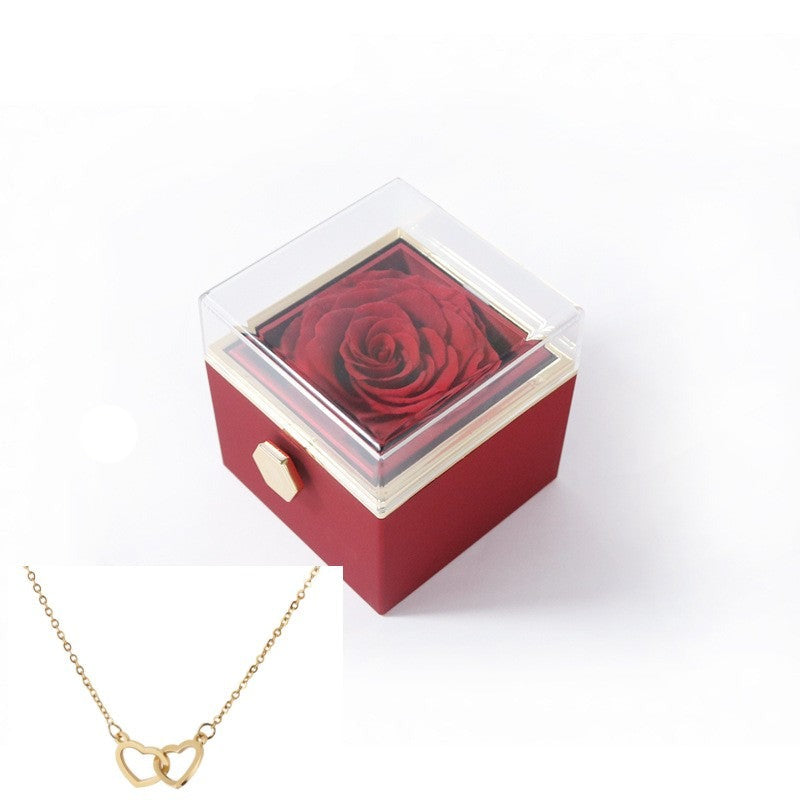 Norvo | 180° Rose Gift Box™ | Med Gravert Kjærlighetsanheng