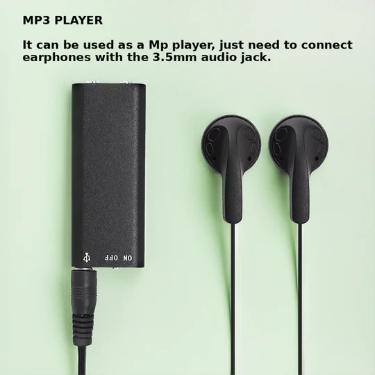 Norvo | Mini Talekontrollert Opptaker