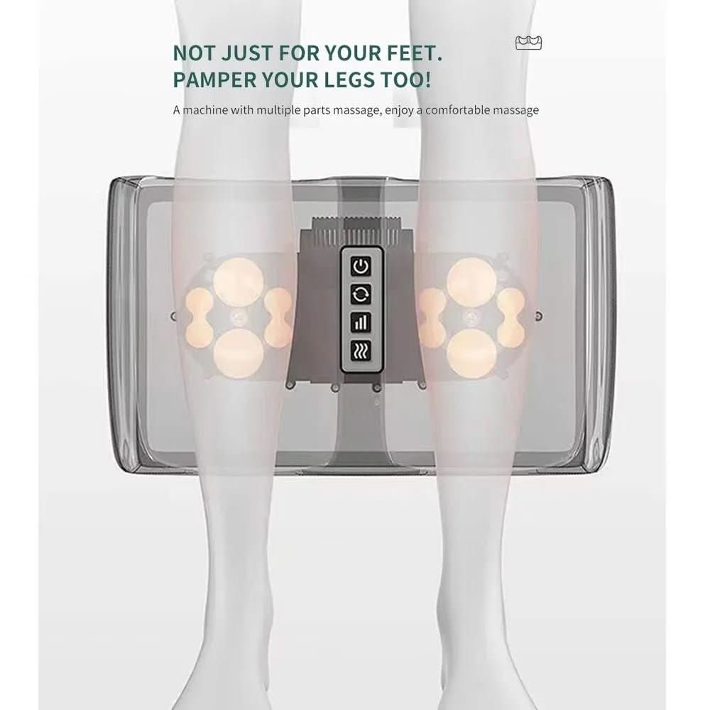 Norvo | Luksus Shiatsu fotmassager med varmefunksjon | 12 3D massasje baller & timer