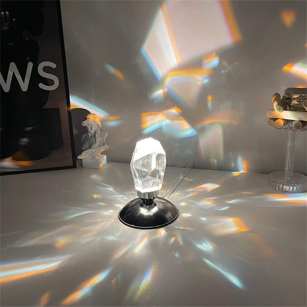 Norvo | Krystall sengebordlampe