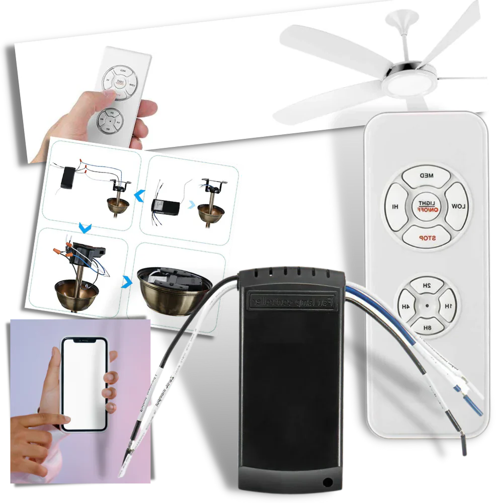 Norvo | Universal vifte fjernkontroll