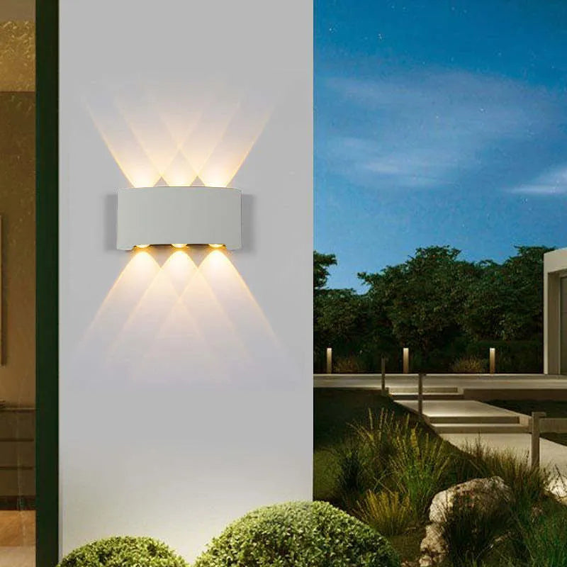 Norvo | Vegglampe Moderne Hvit LED Vanntett Lampe