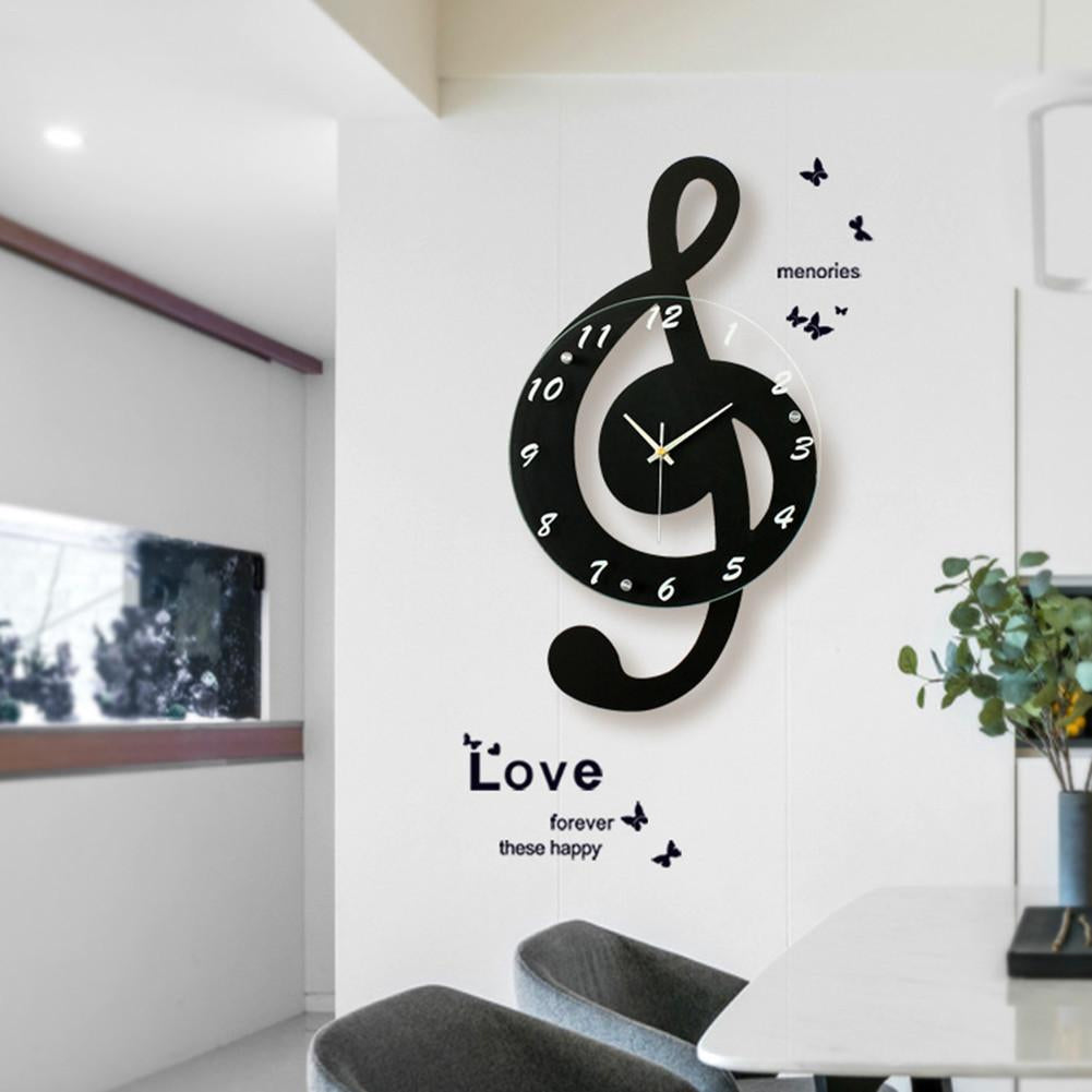 Norvo | TuneClock - G-Clef Musikk Vegg Ur