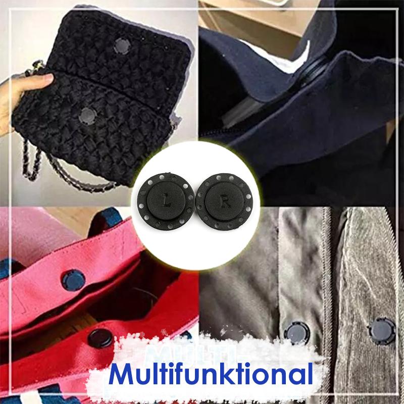 Norvo | Høy-kvalitets usynlig plast magnetisk lukking, 5 stykker