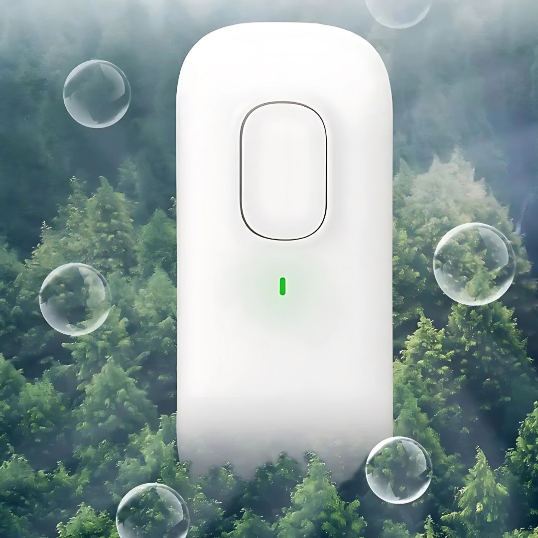 i Luft renseanlegg – Negative ion – Ultra-stille ≤ 5 dB – Fjerner røyk lukt og dyrehår – Renslig frisk luft for soverom Norvo