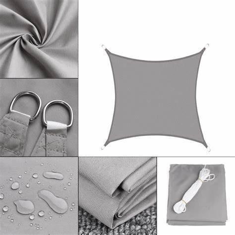 Norvo | SchattenSicher Rektangel – UV Beskyttende Seil for Hage & Terrasse