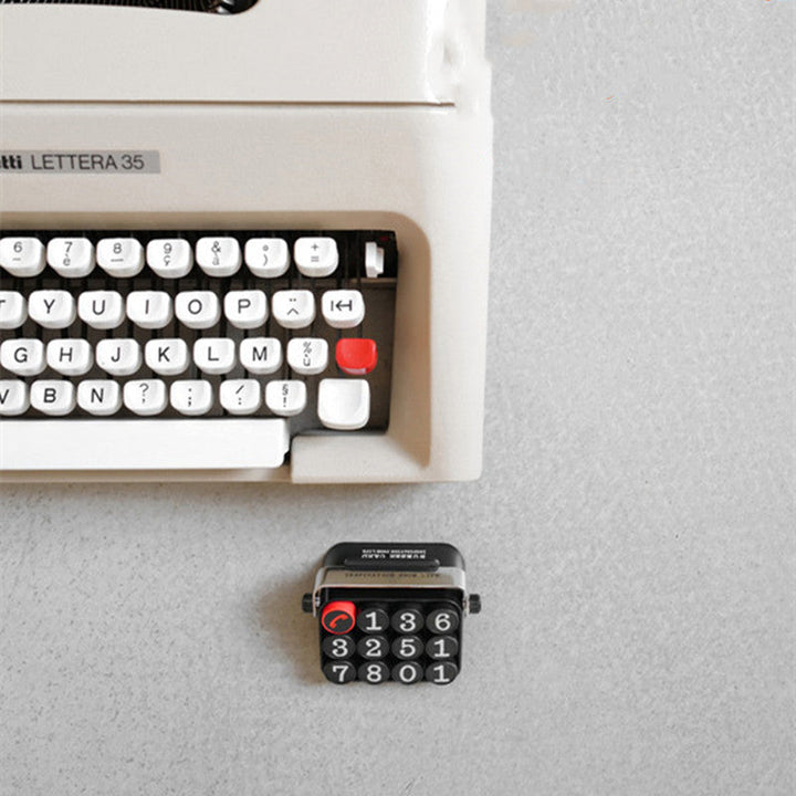 Norvo | Retro Kreativ Midlertidig Parkeringsnummerplate
