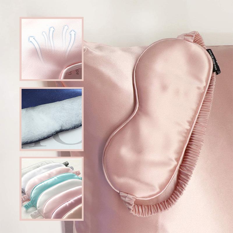 Norvo | Dobbelt-sidig silke sovemaske