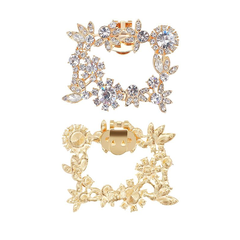 Norvo | Detachable Rhinestone Hæler med Spenne