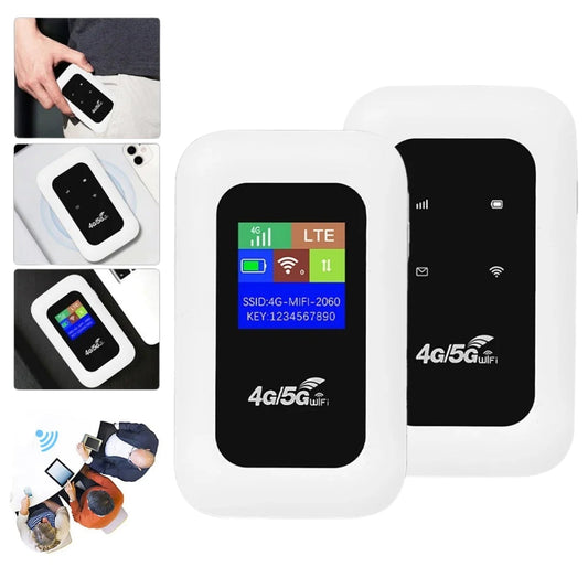 Norvo | Bærbar WiFi-ruter for reise – 5G WiFi-dongle for sømløs tilkobling hvor som helst