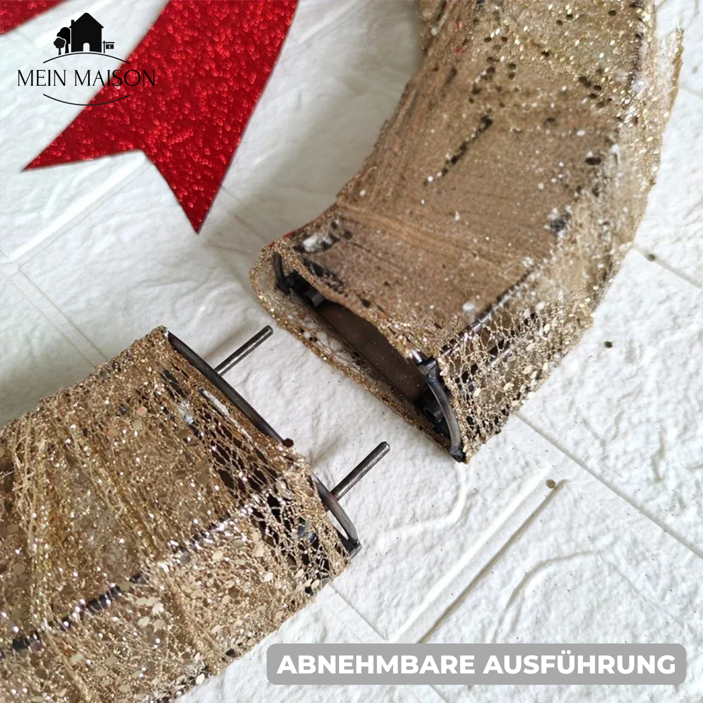 Norvo | Glorina Krans – Glitrende Julemagisk for Innendørs og Utendørs