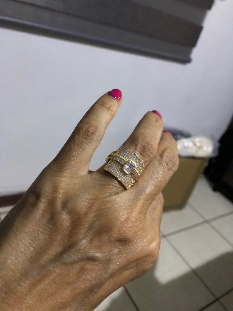 Norvo | Monaco Design Luksuriøs Statement Stabil Ring For Kvinner