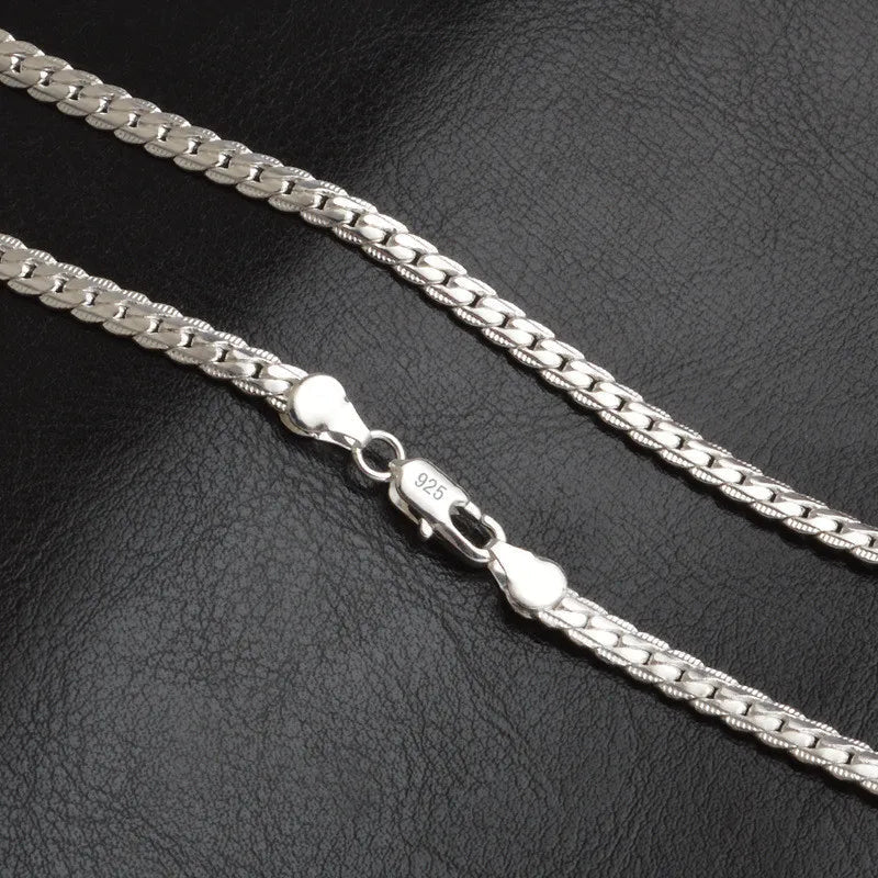 Norvo | Sterling Silver Chain Necklace for Women Elegant Gift