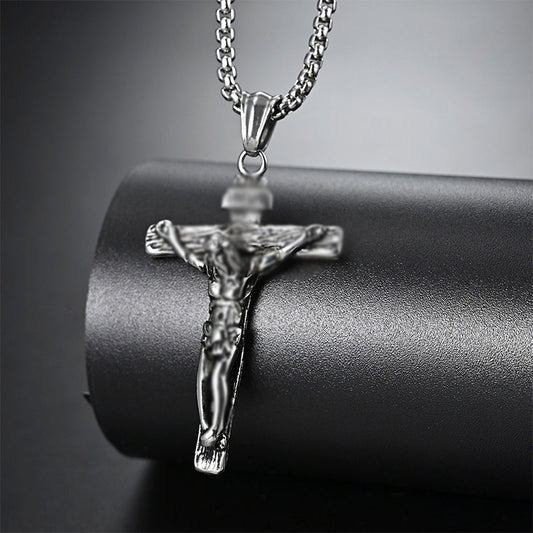 Norvo | Titanium Steel Cross Pendant Necklace