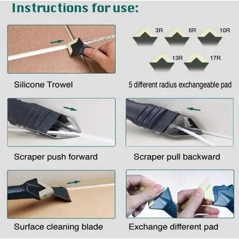 Norvo | 5 i 1 tetningsverktøy