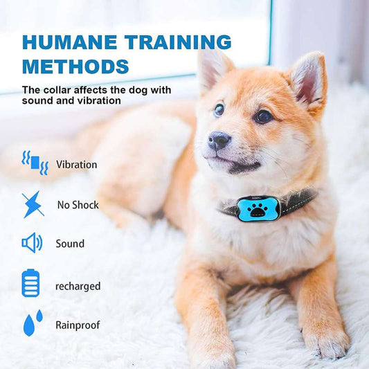 Norvo | Anti-Bjeff Halsbånd – Smertefri Trening med Vibrasjon & Ultralyd