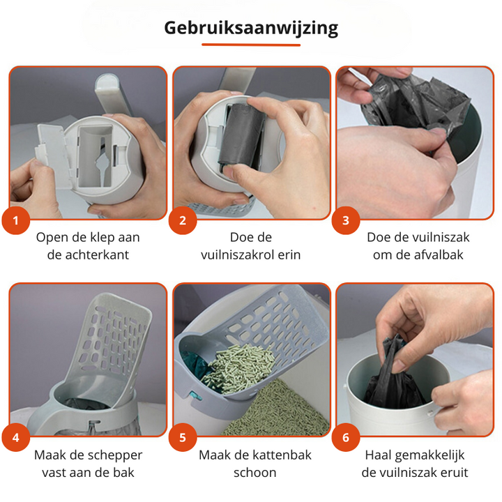 Hygienisk Kattetoalett uten Lukt Norvo