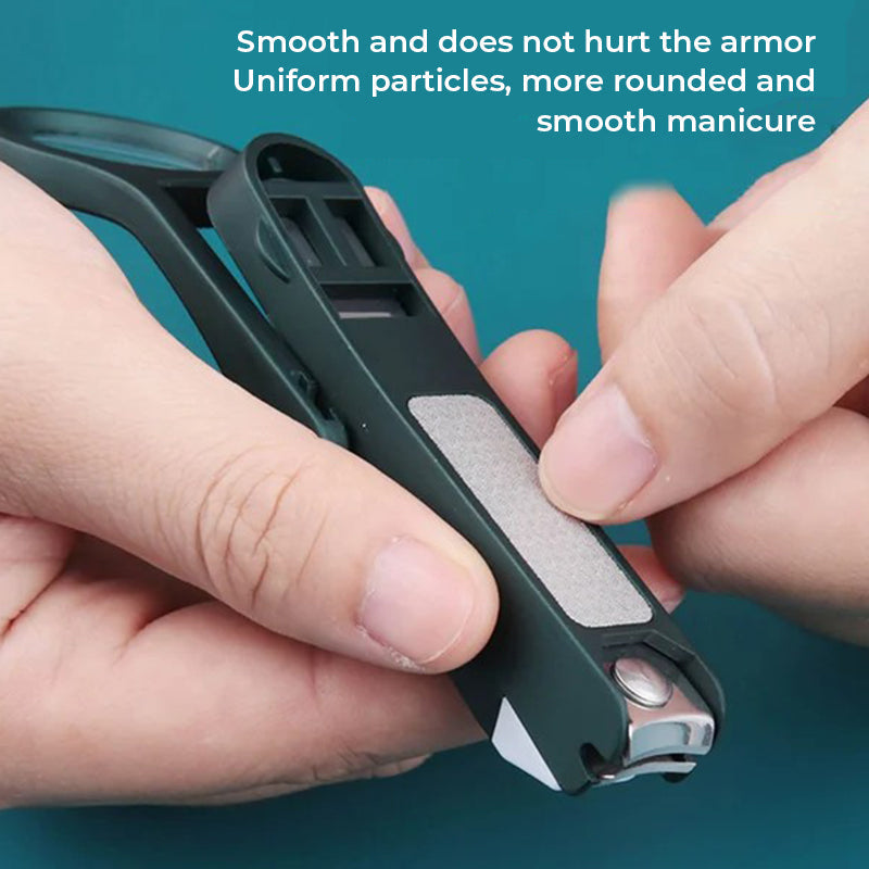 Norvo | Bærbar negleskjærer med forstørrelsesglass