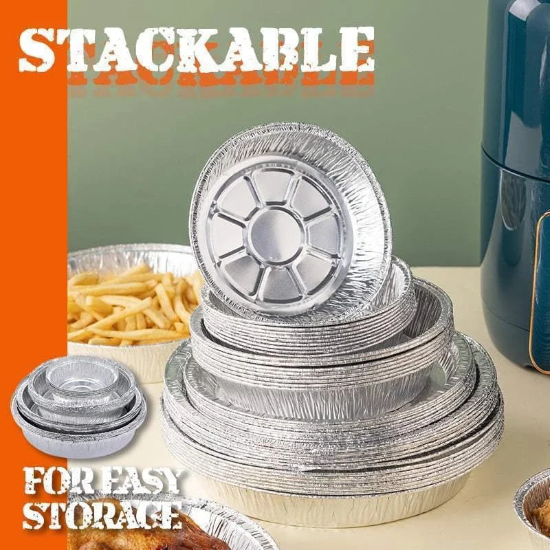 Norvo | Gjenbrukbare aluminiumsfolie air fryer-linere