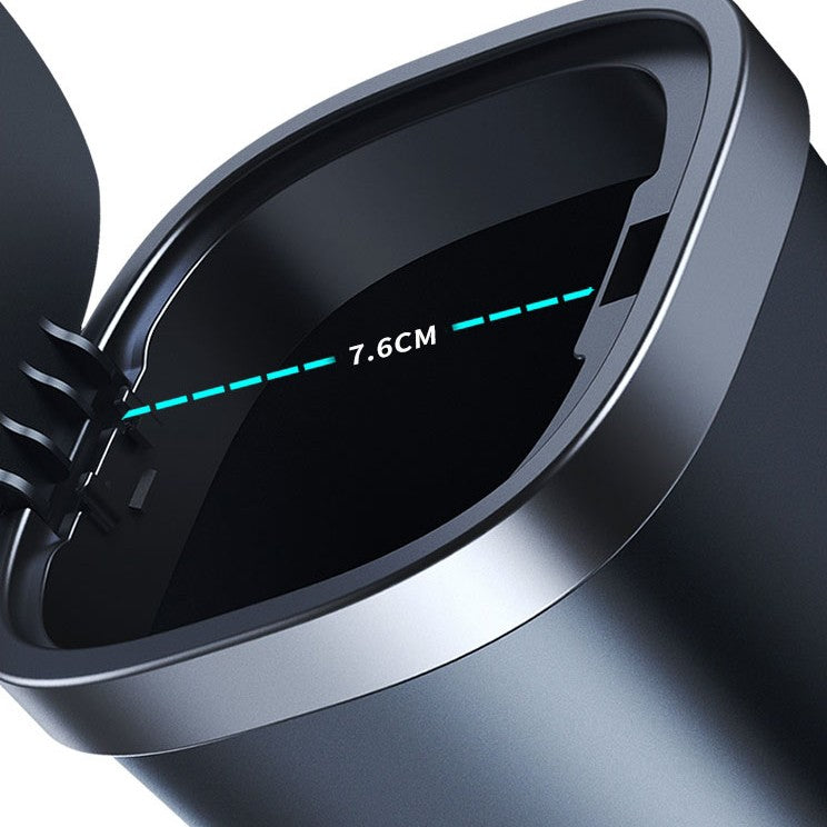 Norvo | Koppholder Bil søppelbøtte, med stor kapasitet og lekkasjesikkert design, for bil, hjem og kontor