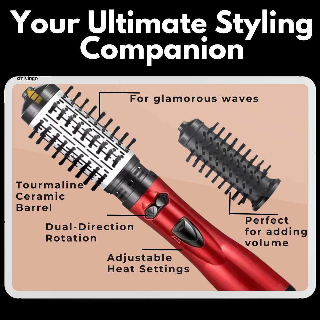 Norvo | Driwave 2-i-1 Roterende Hårføner og Styler