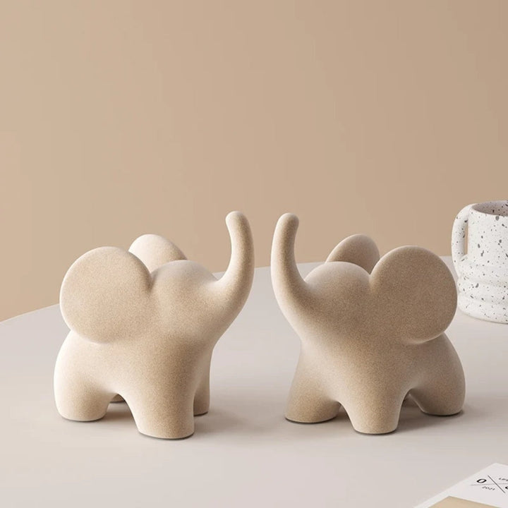 Elephant Accent Figurines | Norvo