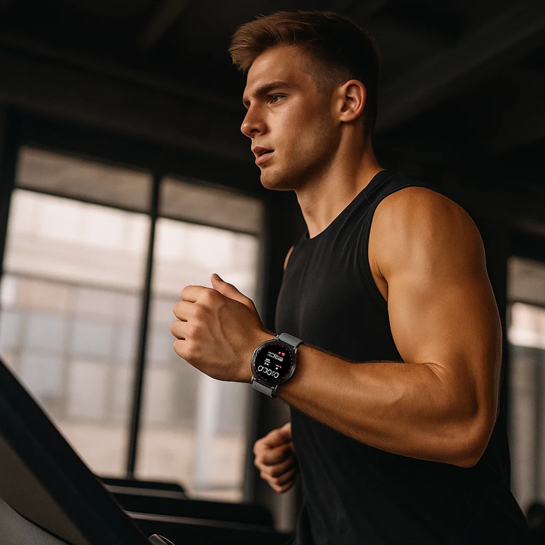 Norvo | CardioSense – Medisinsk ECG Smartwatch med Osram-sensor og 24/7 helsesporing