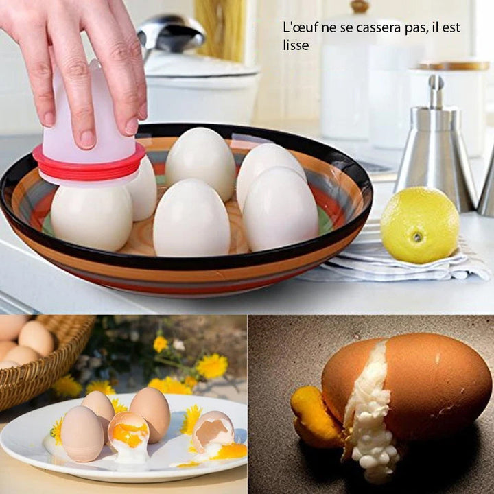 Mini Egg Cooker, Set med 6 Deler | Norvo