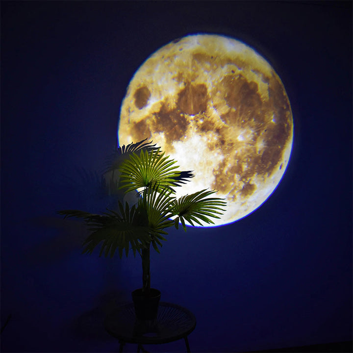 Moon Earth Projection LED Lampe | Norvo