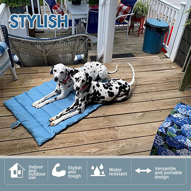 Norvo | Waterproof Outdoor Dog Bed for Camping