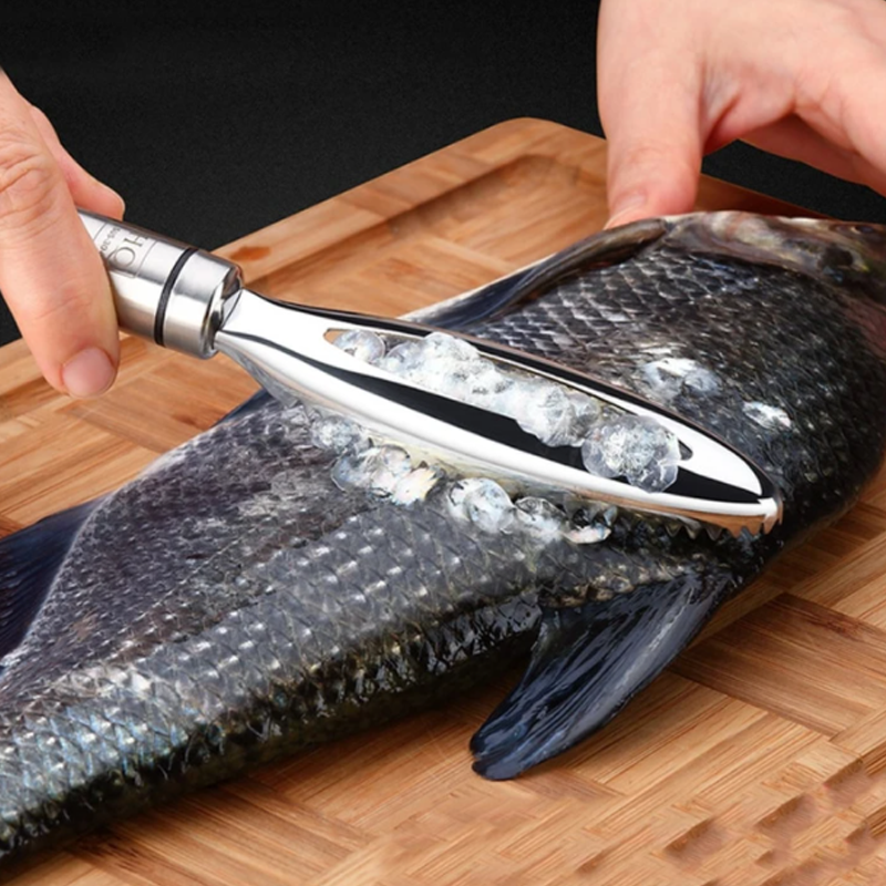 Norvo | Rustfritt Stål Fiskeskjell Skraper