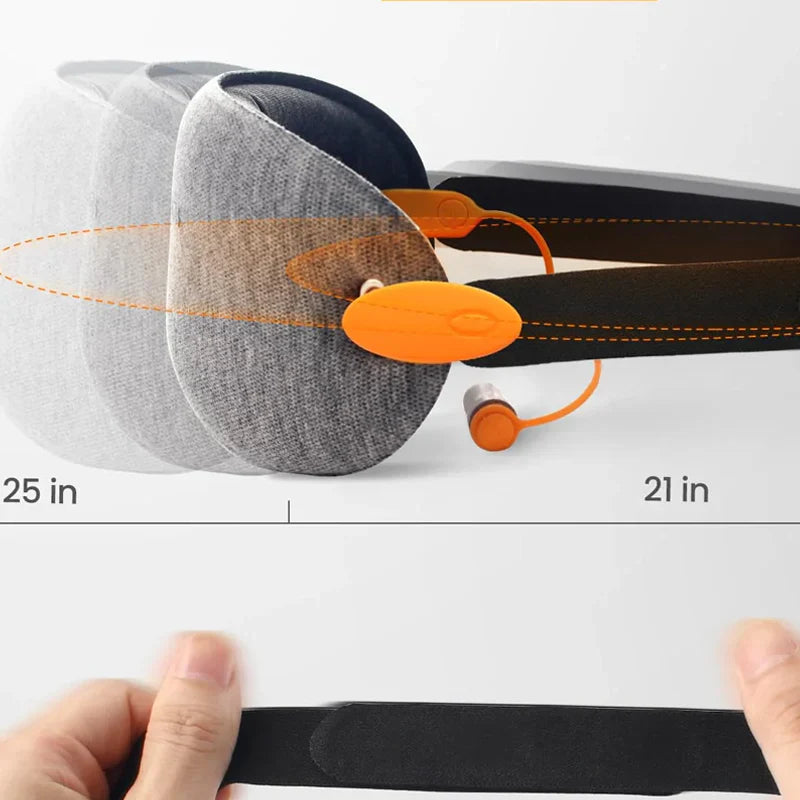 Norvo | Avslapningsøyemaske med integrerte ørepropper