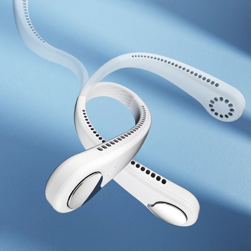 Norvo | Bærbar nakkevifte, bladløse nakkevifte oppladbar