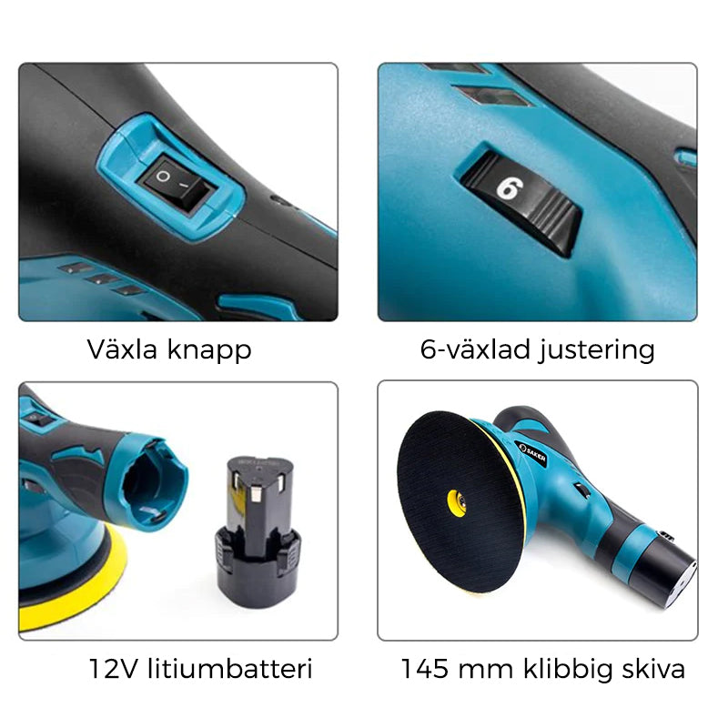 Norvo | Batteribil Polisher