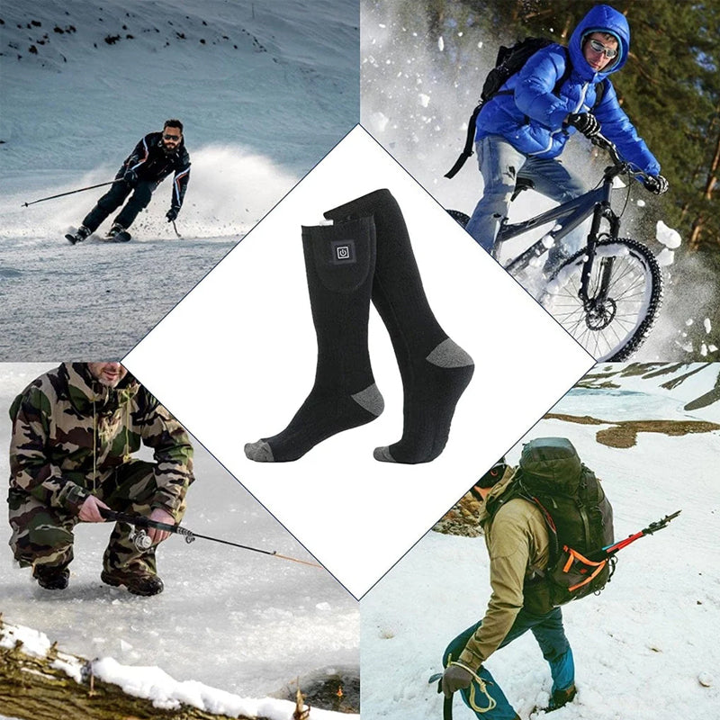 Norvo | Varmende Sokker ThermoLuxe | Oppladbar | Justerbar Temperatur | Opptil 8 t Varme