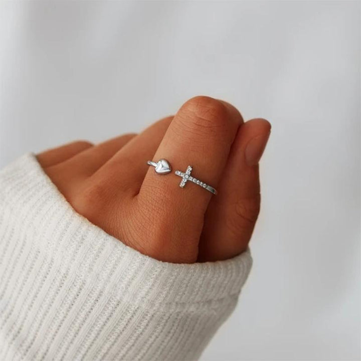 Norvo | Love S925 sterling sølv korsring