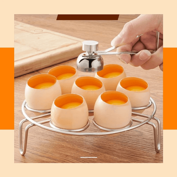 Rustfritt Stål Perfekt Eggeskallåpner | Norvo