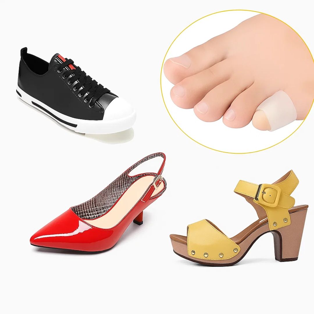 Anti-friksjonslindring – Fleksibel klar silikon – Usynlig daglig komfort for beskyttelse mot liktorn og blemmer Norvo