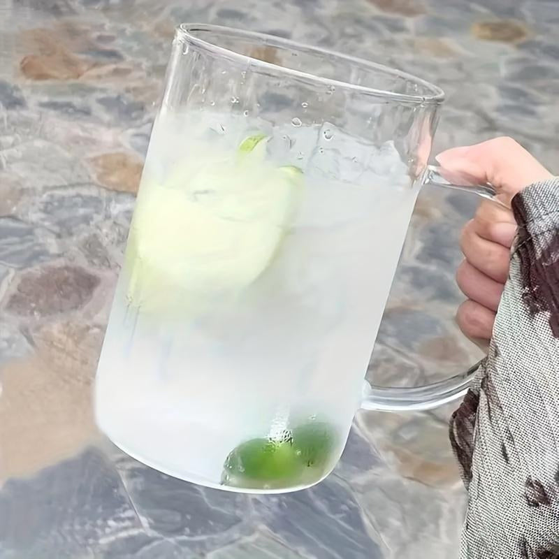 Norvo | Stor Glasskopp med Lokk & Strå