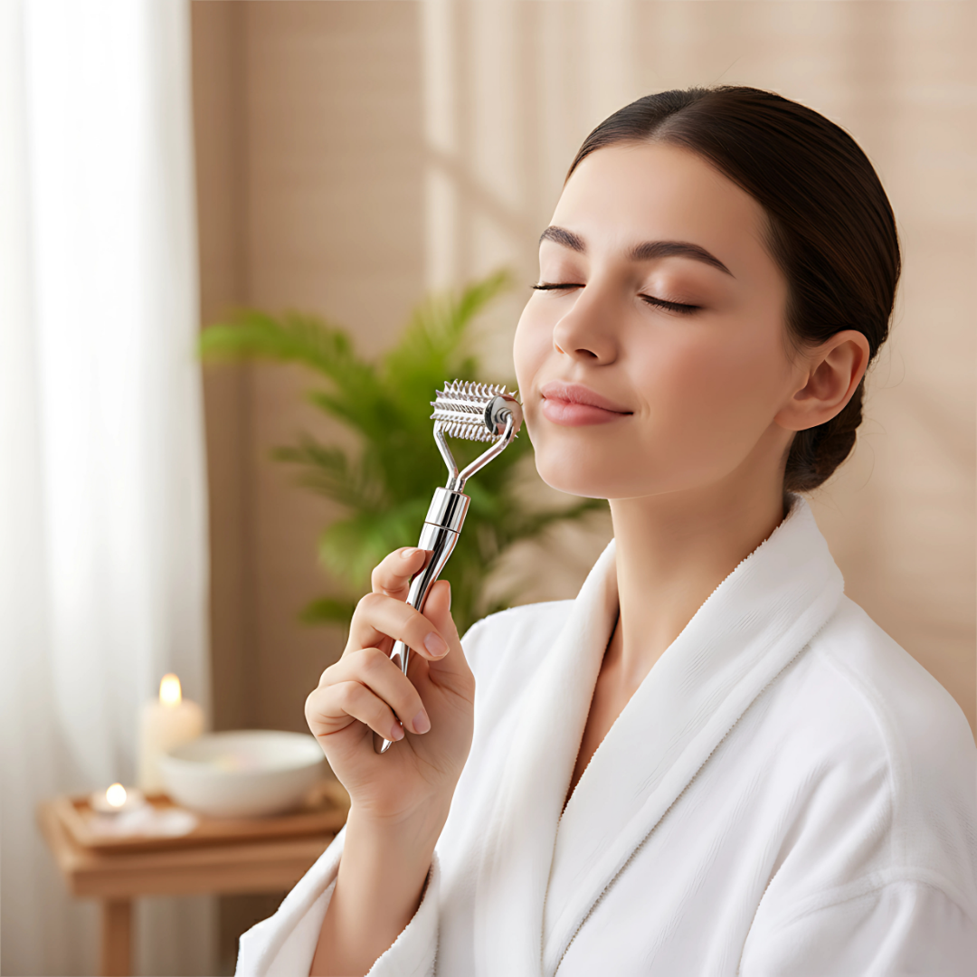 Stressavlastning – Rustfritt stål – Forbedrer sirkulasjonen – Muskel smerte lindring – Hjemmespa egenomsorg boller