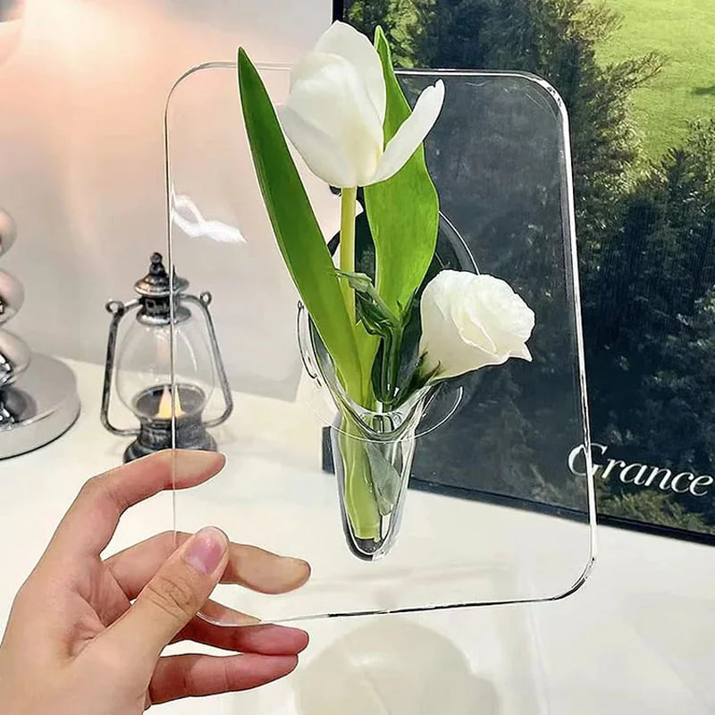 Norvo | Bilde Ramme Vase Skrivebord Blomst Arrangement Ornament