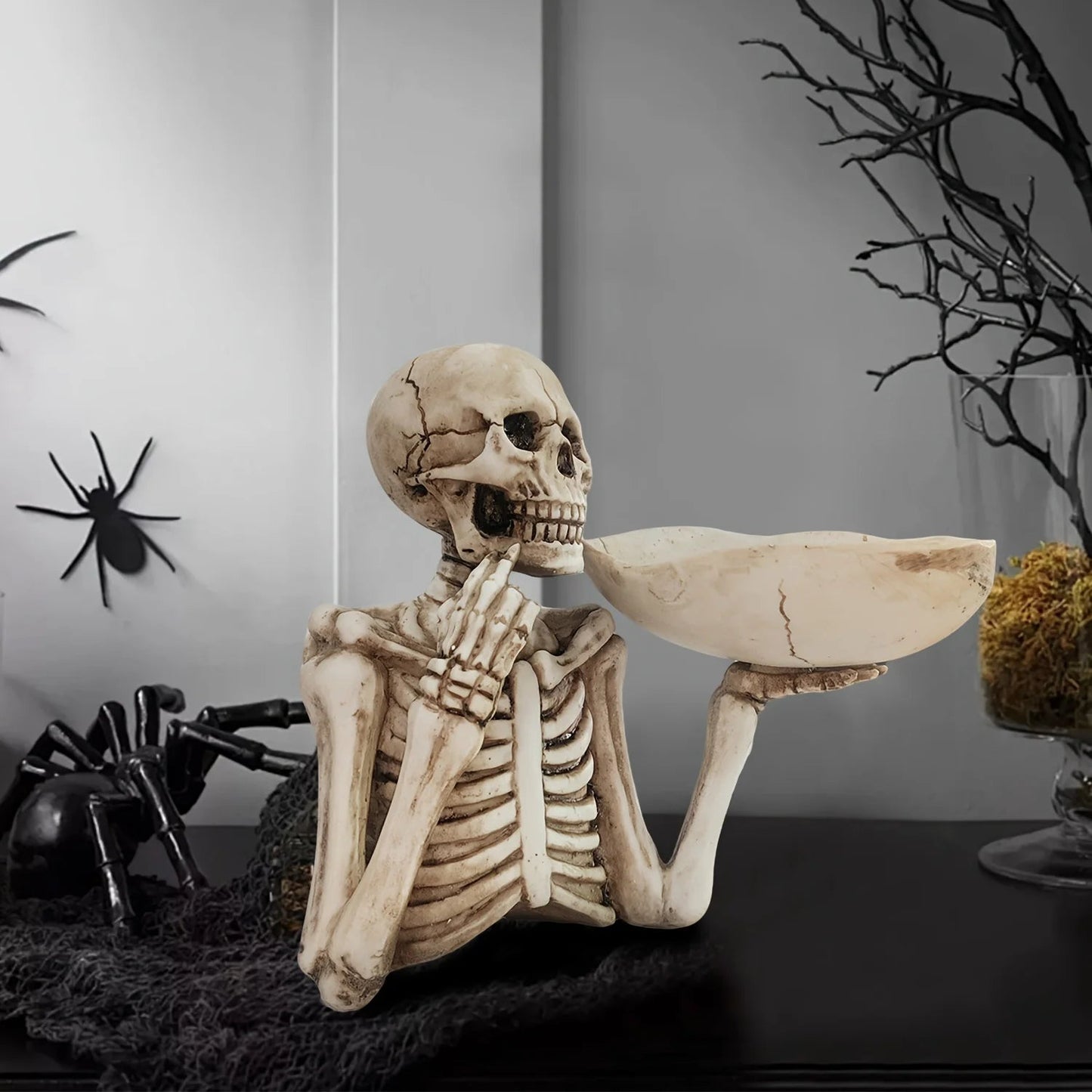 Norvo | Spooky Skeleton Halloween Candy Bowl