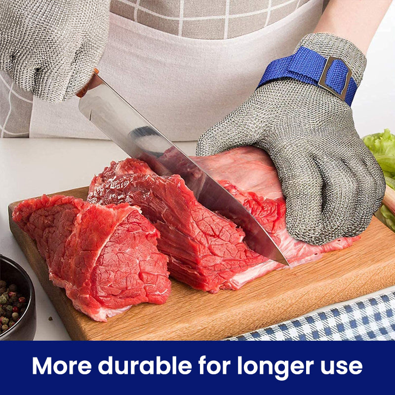 Norvo | Rustfritt Stål Mesh Metall Laboratorie Beskyttelseshansker