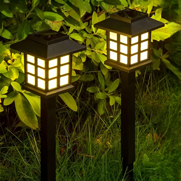 Norvo | Luksus Utendørslampe Svart Solcelledrevet