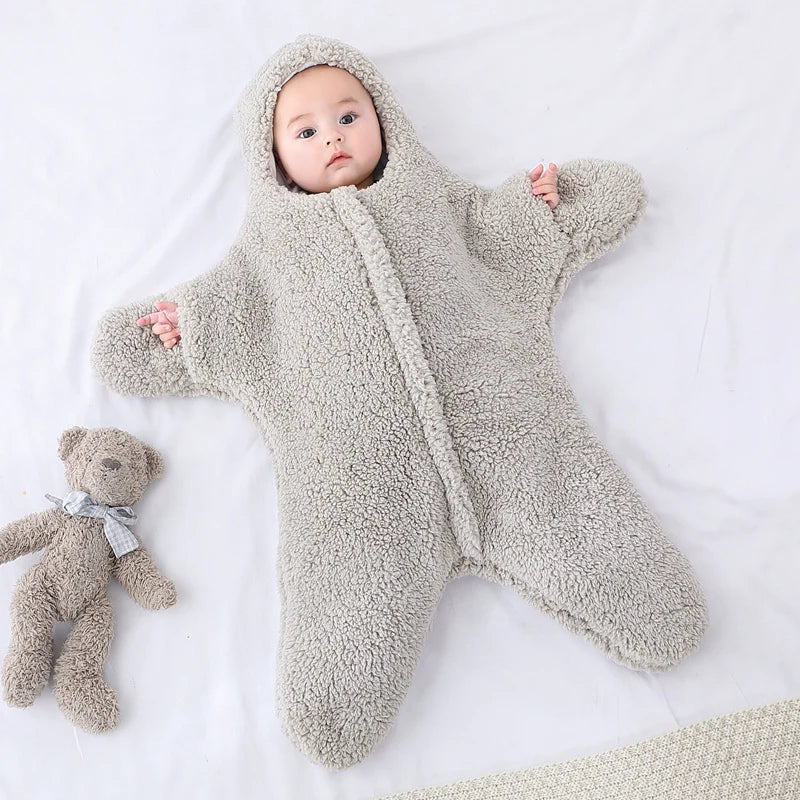 Norvo | SnuggleBear Romper | Komfort for din lille - Plaske baby dress med hette