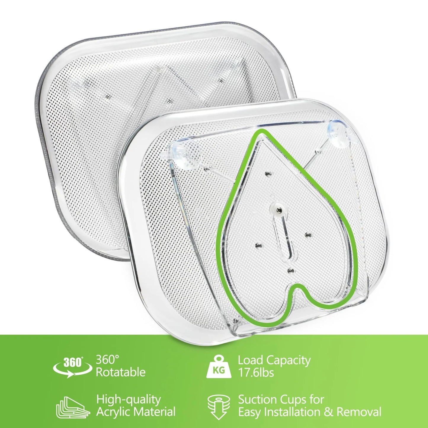 Norvo | Rektangulært fat for kjøleskap