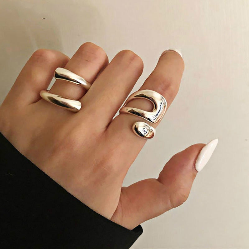 Norvo | Drop Hoops Ring